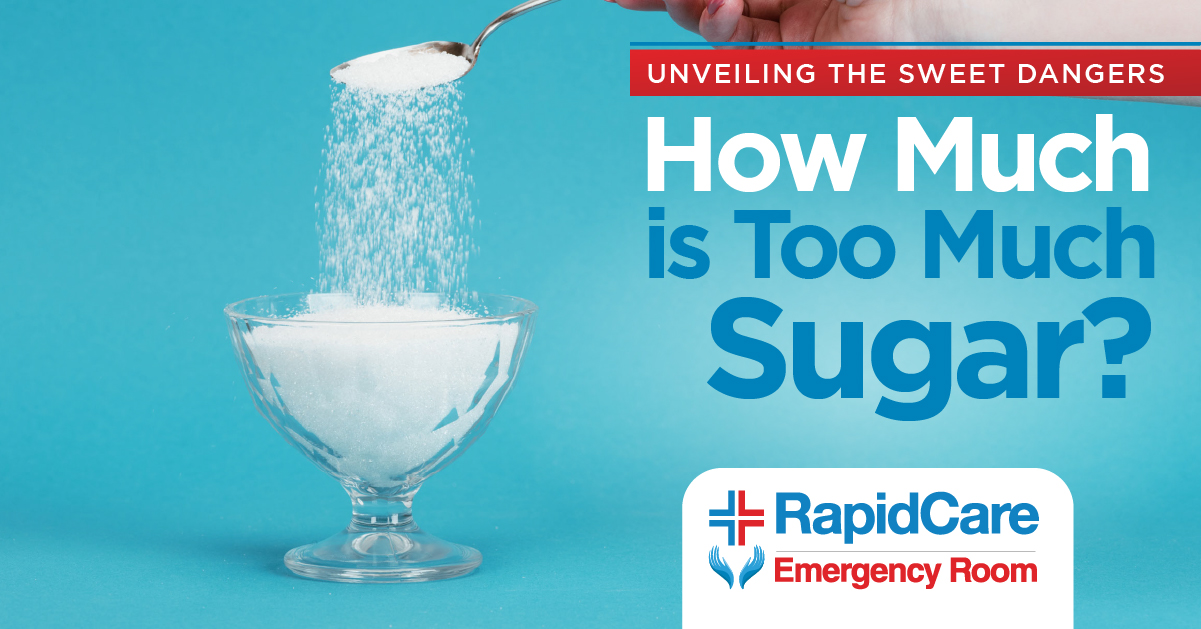 Sugar Dangers RapidCare ER No Wait 24/7.