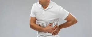 image showing man facing flank or back pain