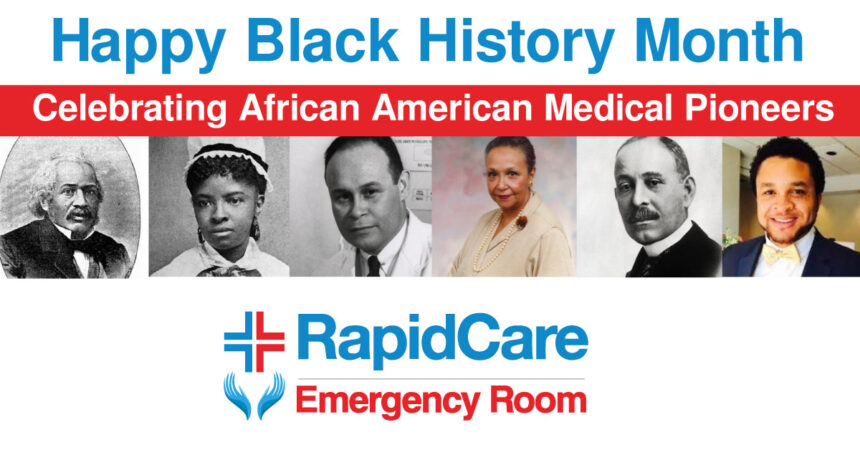 Black History Month. African Americans Healthcare Pioneers