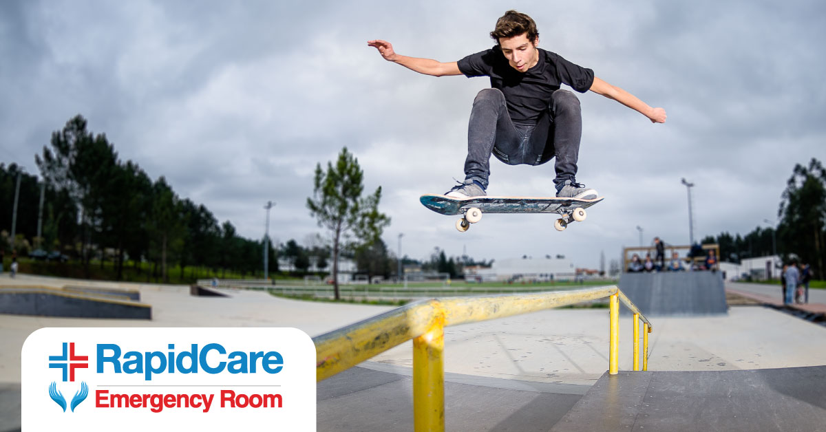Common Skateboarding Injuries RapidCare Emergency Room 24/7