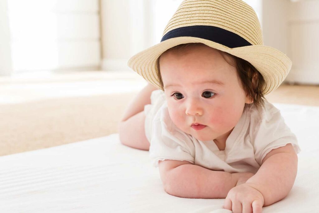 Keep your baby cool in the Summer to avoid dehydration